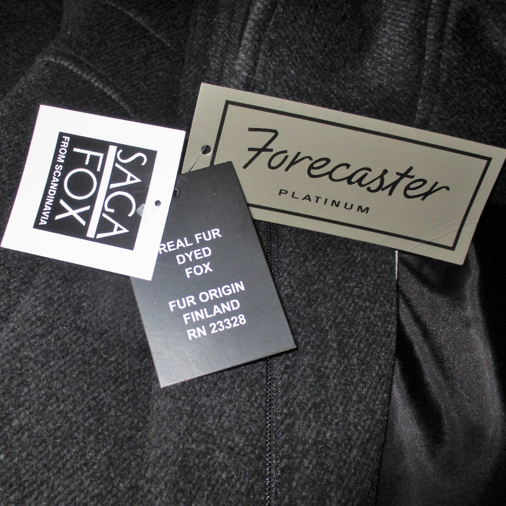 NWT Forecaster Platinum Wool Blend Coat Size 16 - Picture 5 of 8